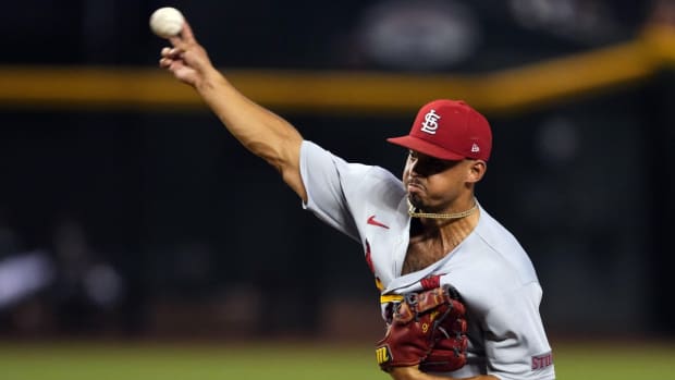 St. Louis Cardinals pitcher Jordan Hicks